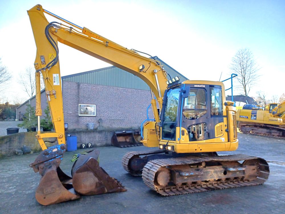 KOMATSU PC 138 US-11 État parfait, 3ème + 4ème fonctions hydrauliques,